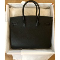 Hermès Birkin Bag 35 in Pelle in Nero