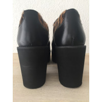 Paloma Barcelo Chaussures à lacets avec talon carré
