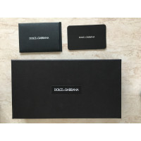 Dolce & Gabbana Sac à main/Portefeuille en Cuir en Bordeaux