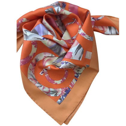 Salvatore Ferragamo Zijden sjaal met patroon