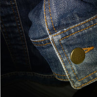 Gucci Giacca di jeans in blu