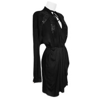 Versace Kleid mit Pailletten-Besatz