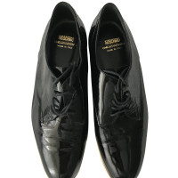 Moschino Patent leather lace-up shoes