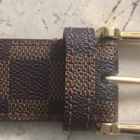 Louis Vuitton Gürtel aus Damier Ebene Canvas