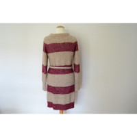 Humanoid Knitted coat with striped pattern