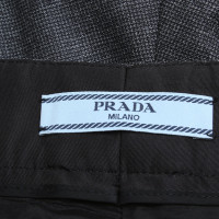 Prada trousers with gallon strips
