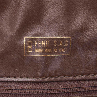Fendi Handtasche mit Logo-Muster
