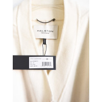 Halston Heritage Cappotto in crema