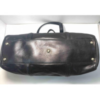 Gucci Boston Bag aus Leder in Schwarz
