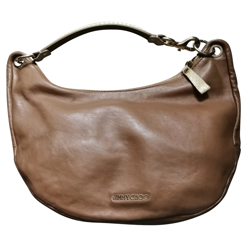 Jimmy Choo Tote Bag aus Leder in Braun