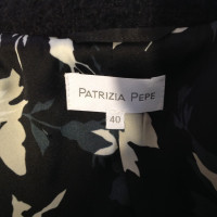 Patrizia Pepe Caban jacket in dark blue