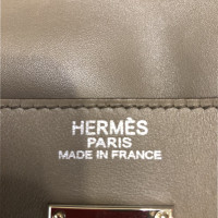 Hermès Kelly Bag 50 aus Leder in Khaki