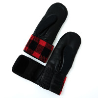 Chanel Handschoenen in zwart / rood