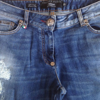Philipp Plein Jeans im Used-Look
