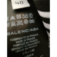 Balenciaga Sweater in zwart / wit