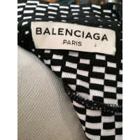 Balenciaga Sweater in zwart / wit