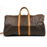 Louis Vuitton Keepall 55 Canvas in Brown