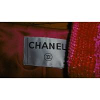 Chanel Jas in rood / roze