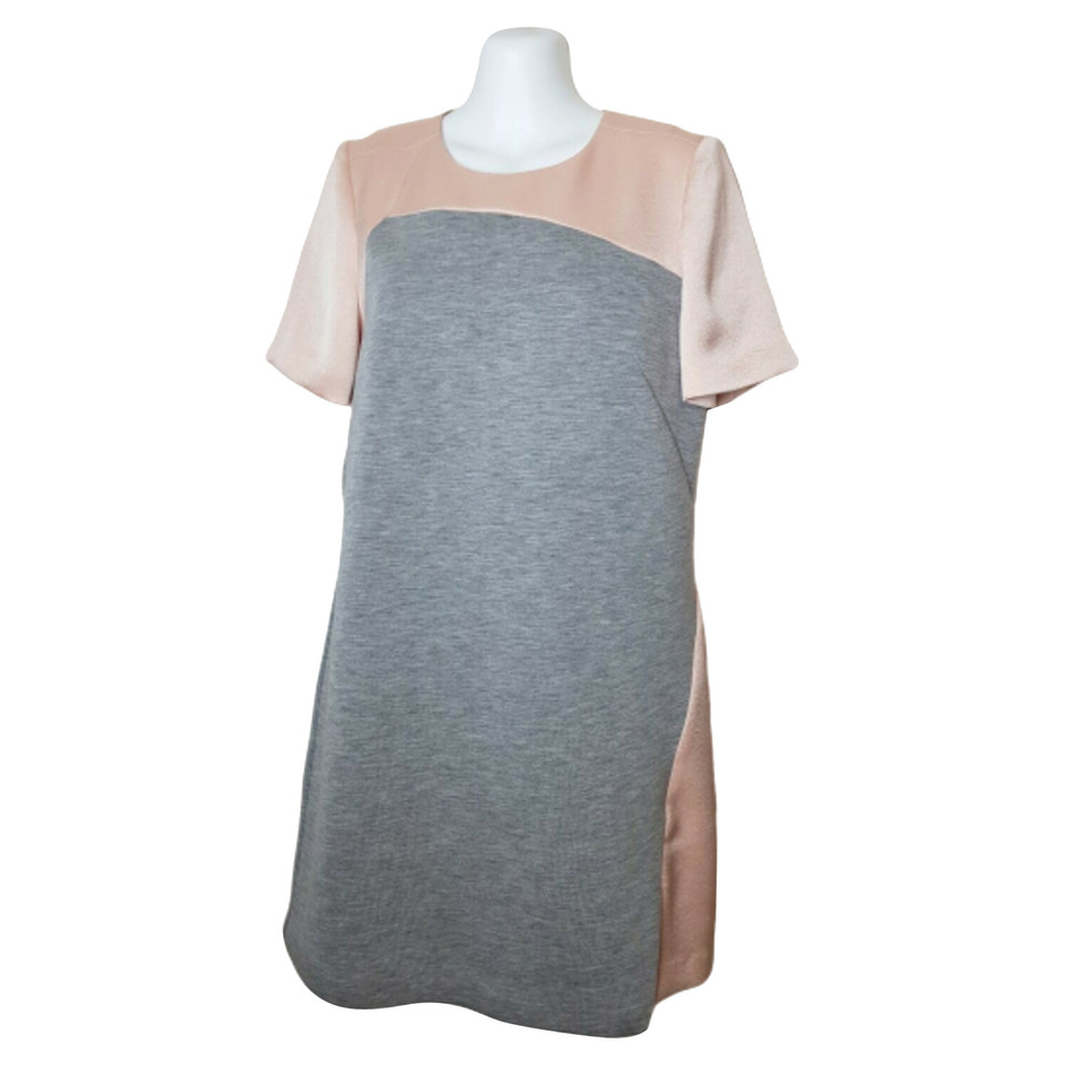 Tara Jarmon Kleid aus Baumwolle in Grau