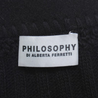 Philosophy Di Alberta Ferretti Brei rok in zwart