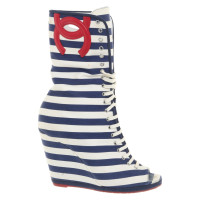 Chanel Ankle boots in tricolor