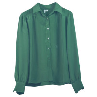 Céline Silk blouse Green 