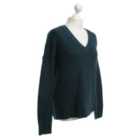 360 Sweater Pullover di cashmere in teal