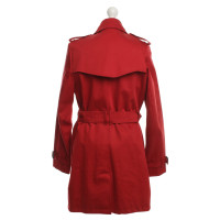 Burberry Trench in Red