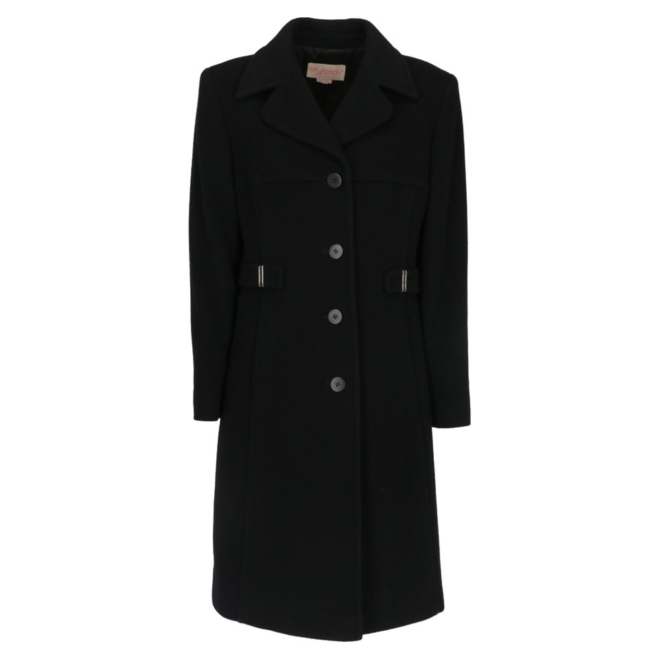 Byblos Veste/Manteau en Laine en Noir