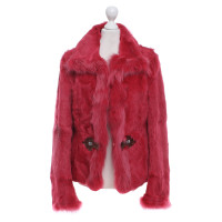 Thes & Thes Pelzjacke in Pink