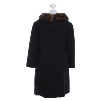 Michael Kors Dress with fur trim in mini-length