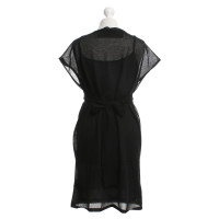 Set Gebreide jurk zwart