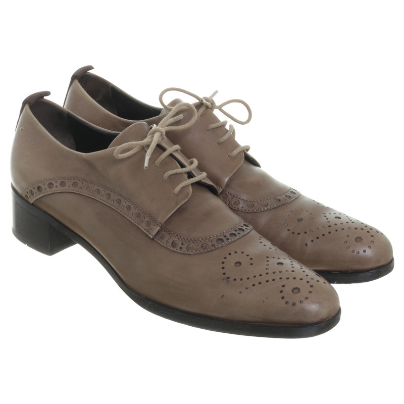 Jil Sander Lace-up shoes in light brown 