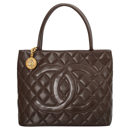 Chanel Medallion Leather in Brown