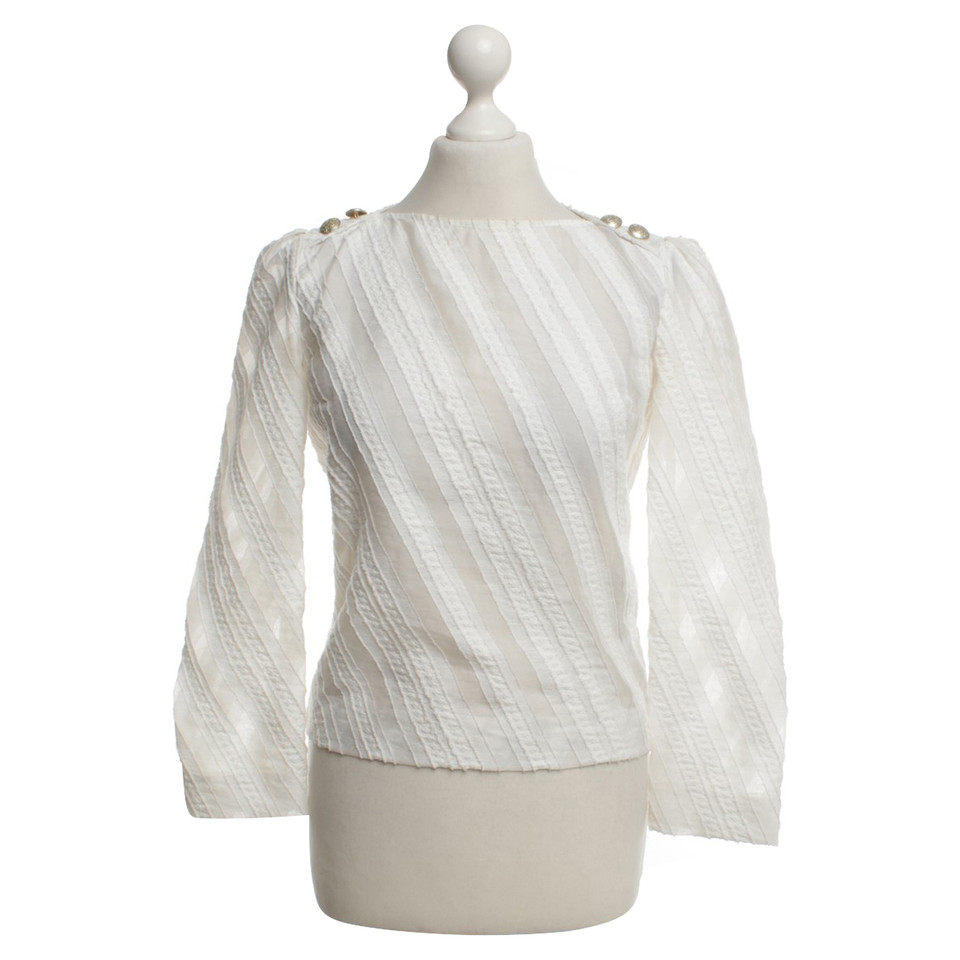 Maje Blouse in white - Buy Second hand Maje Blouse in white for €50.00