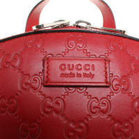 Gucci Sac à dos en rouge