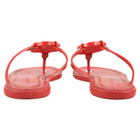 Moncler Red Jelly sandals