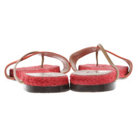 Hermès Sandalen in Rot