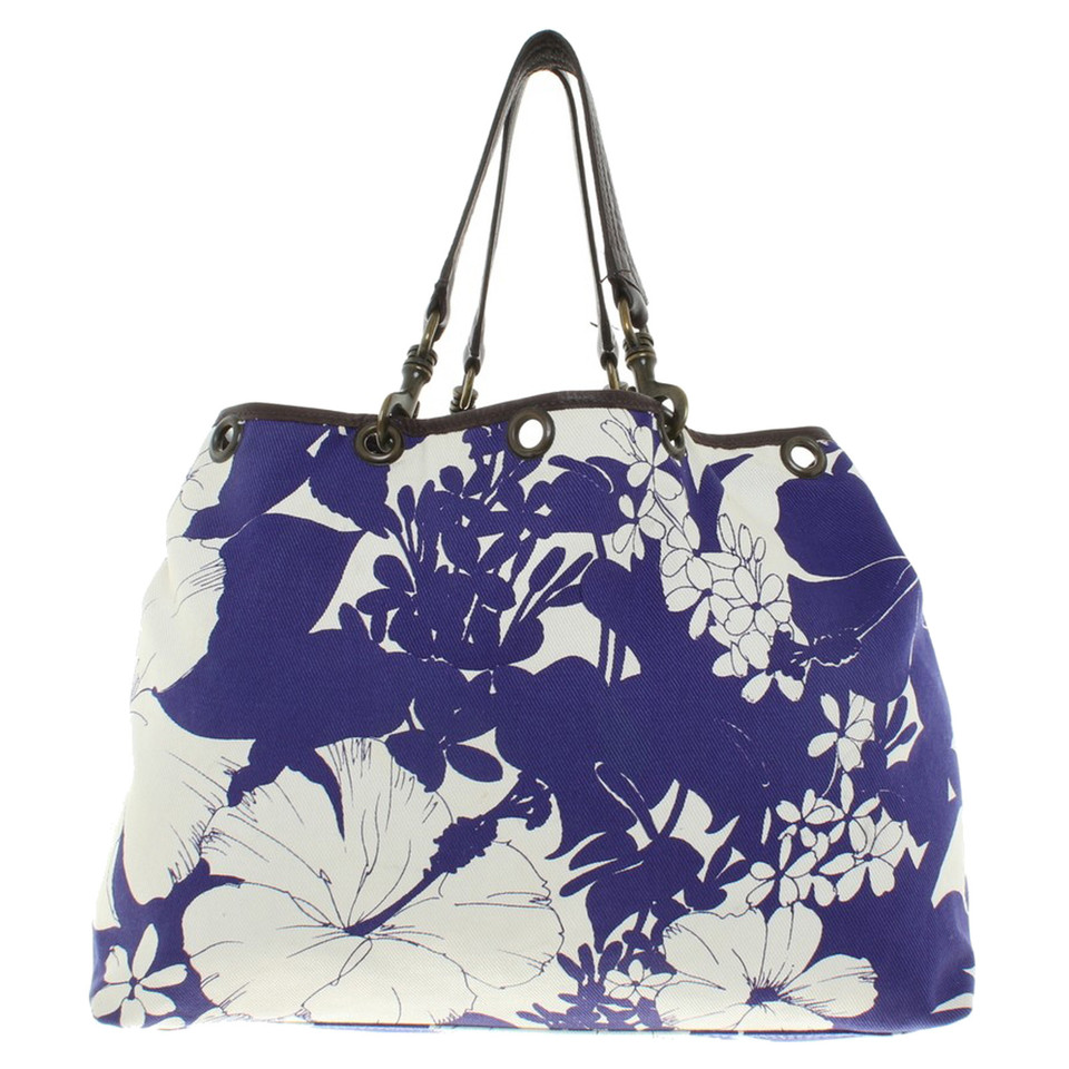 Miu Miu Handtasche mit floralem Muster