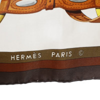 Hermès Seidentuch mit Motiv