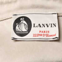 Lanvin Top Silk in Beige