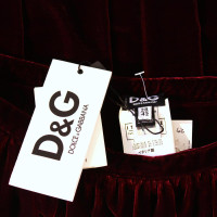 D&G Velvet from skirt