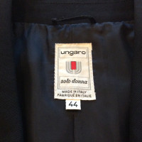 Emanuel Ungaro Wool Blazer in black