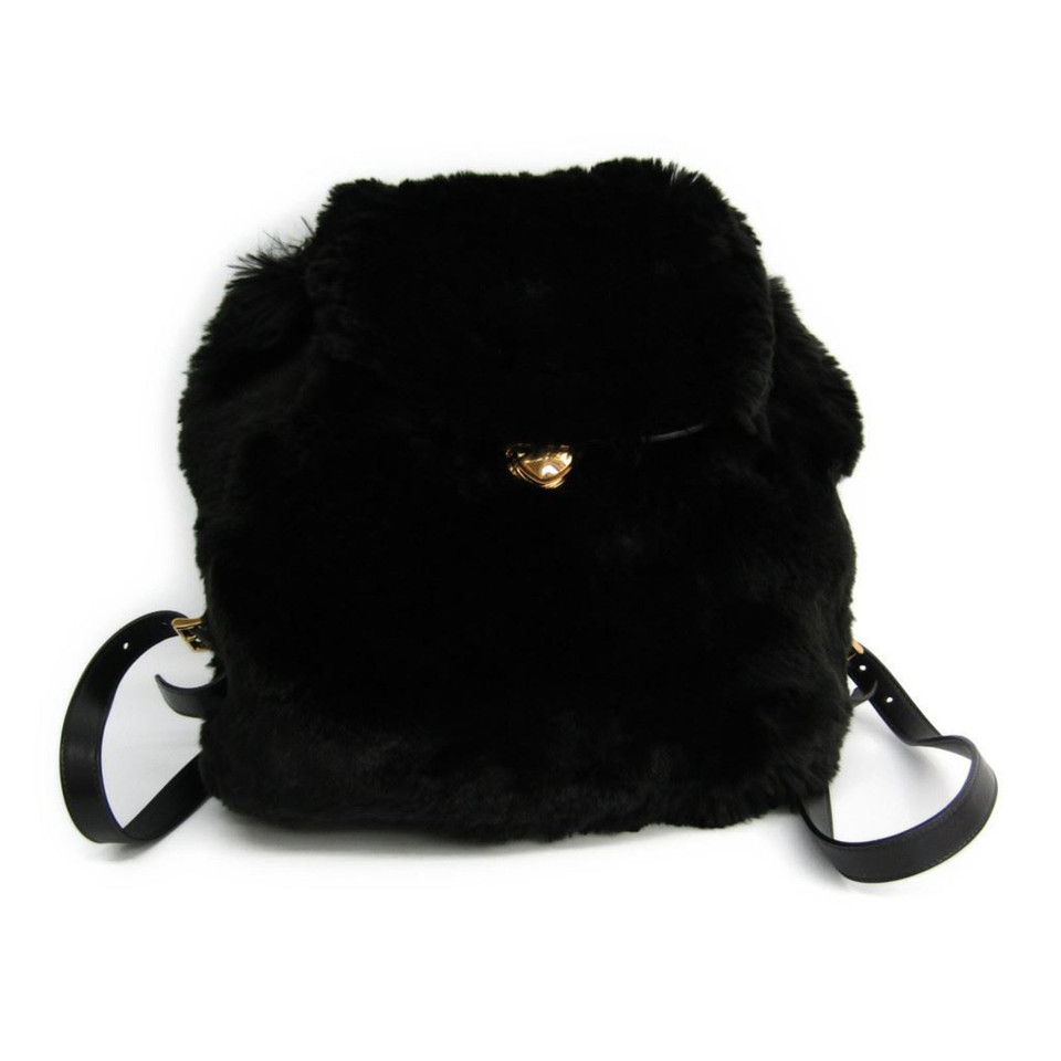 Prada Backpack made of faux fur