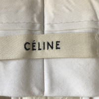 Céline trousers in white