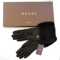 Gucci Guanti con pelliccia