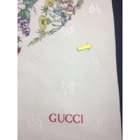 Gucci Sciarpa di seta con stampa