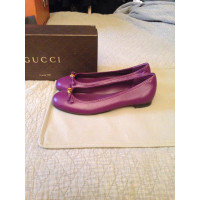 Gucci Ballerinas in Violett