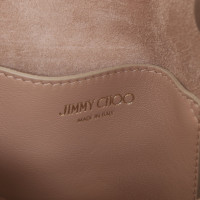 Jimmy Choo Umhängetasche aus Leder in Nude