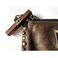 Jamin Puech Leather pouch with studs